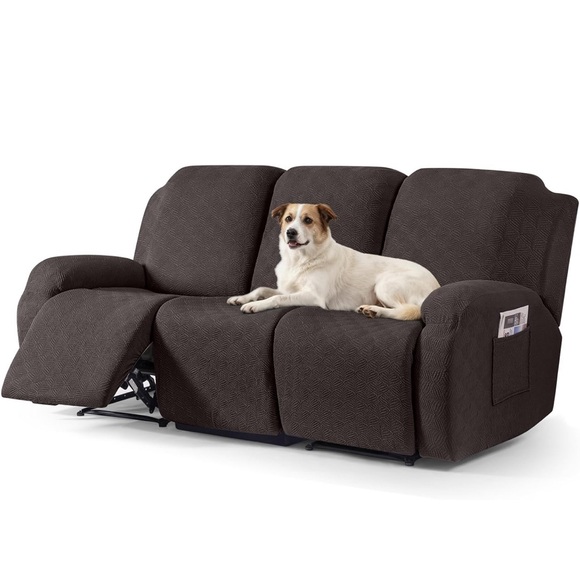 Timeles 3-Seater Recliner Sofa CoverStretchyWashable Pet &Furniture Protector